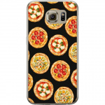 Kännykkäkuori Samsung Galaxy S6-laitteelle, jossa on Pizza kuvio