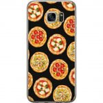 Kännykkäkuori Samsung Galaxy S7 edge-laitteelle, jossa on Pizza kuvio