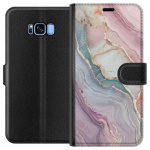 Lompakkokotelo Samsung Galaxy S8-laitteelle, jossa on Marmori kuvio