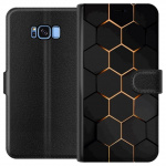 Lompakkokotelo Samsung Galaxy S8-laitteelle, jossa on Ylellinen Kuvio kuvio