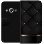 Lompakkokotelo Samsung Galaxy Xcover 3-laitteelle, jossa on Ylellinen linja kuvio