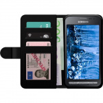 Lompakkokotelo Samsung Galaxy Xcover 3-laitteelle, jossa on Nalle kuvio