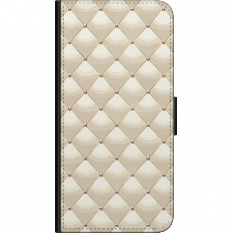 Lompakkokotelo Samsung Galaxy Xcover 3-laitteelle, jossa on Kultakiilto kuvio