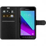 Lompakkokotelo Samsung Galaxy Xcover 4-laitteelle, jossa on Sinisiä perhosia kuvio