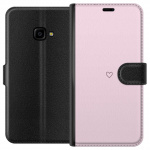 Lompakkokotelo Samsung Galaxy Xcover 4-laitteelle, jossa on Sydän kuvio Lompakkokotelo Samsung Galaxy Xcover 4-laitteelle, jossa on Sydän kuvio
