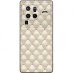 Kännykkäkuori vivo X80 Pro-laitteelle, jossa on Kultakiilto kuvio