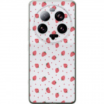 Kännykkäkuori Xiaomi 13 Ultra-laitteelle, jossa on Mansikat kuvio Kännykkäkuori Xiaomi 13 Ultra-laitteelle, jossa on Mansikat kuvio