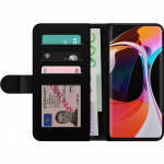 Lompakkokotelo Xiaomi Mi 10 5G-laitteelle, jossa on Kukat kuvio