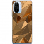 Kännykkäkuori Xiaomi Mi 11i-laitteelle, jossa on 3D Kulta kuvio