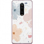 Kännykkäkuori Xiaomi Mi 9T Pro -laitteelle, jossa on Kukat kuvio