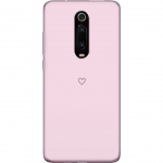 Kännykkäkuori Xiaomi Mi 9T Pro -laitteelle, jossa on Sydän kuvio