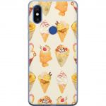 Kännykkäkuori Xiaomi Mi Mix 3-laitteelle, jossa on Lasinen kuvio