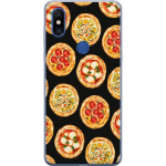 Kännykkäkuori Xiaomi Mi Mix 3-laitteelle, jossa on Pizza kuvio Kännykkäkuori Xiaomi Mi Mix 3-laitteelle, jossa on Pizza kuvio