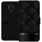 Lompakkokotelo Xiaomi Redmi Note 9 Pro-laitteelle, jossa on Ylellinen linja kuvio