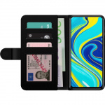 Lompakkokotelo Xiaomi Redmi Note 9 Pro-laitteelle, jossa on Ylellinen linja kuvio