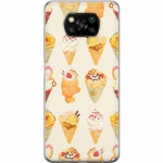 Kännykkäkuori Xiaomi Poco X3 NFC-laitteelle, jossa on Lasinen kuvio