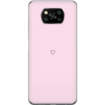 Kännykkäkuori Xiaomi Poco X3 NFC-laitteelle, jossa on Sydän kuvio