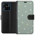 Lompakkokotelo Xiaomi Redmi 10C-laitteelle, jossa on Papinkello kuvio