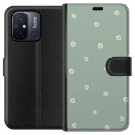 Lompakkokotelo Xiaomi Redmi 12C-laitteelle, jossa on Papinkello kuvio