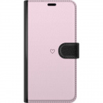 Lompakkokotelo Xiaomi Redmi 13C-laitteelle, jossa on Sydän kuvio