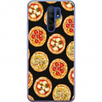 Kännykkäkuori Xiaomi Redmi 9-laitteelle, jossa on Pizza kuvio