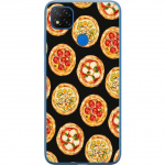 Kännykkäkuori Xiaomi Redmi 9C-laitteelle, jossa on Pizza kuvio