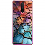 Kännykkäkuori Xiaomi Redmi K30-laitteelle, jossa on Metallikuviointi kuvio Kännykkäkuori Xiaomi Redmi K30-laitteelle, jossa on Metallikuviointi kuvio