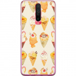 Kännykkäkuori Xiaomi Redmi K30-laitteelle, jossa on Lasinen kuvio