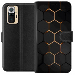 Lompakkokotelo Xiaomi Redmi Note 10 Pro-laitteelle, jossa on Ylellinen Kuvio kuvio