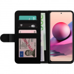 Lompakkokotelo Xiaomi Redmi Note 10S-laitteelle, jossa on Jalkapallo kuvio