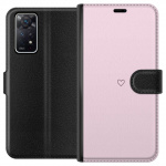 Lompakkokotelo Xiaomi Redmi Note 11 Pro 5G-laitteelle, jossa on Sydän kuvio