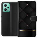 Lompakkokotelo Xiaomi Redmi Note 12-laitteelle, jossa on Ylellinen linja kuvio