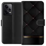 Lompakkokotelo Xiaomi Redmi Note 12 Pro-laitteelle, jossa on Ylellinen linja kuvio