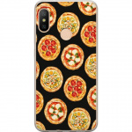 Kännykkäkuori Xiaomi Redmi 6 Pro-laitteelle, jossa on Pizza kuvio