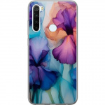Kännykkäkuori Xiaomi Redmi Note 8-laitteelle, jossa on Maagiset kukat kuvio