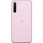 Kännykkäkuori Xiaomi Redmi Note 8-laitteelle, jossa on Sydän kuvio