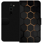 Lompakkokotelo Xiaomi Redmi Note 8 Pro -laitteelle, jossa on Ylellinen Kuvio kuvio