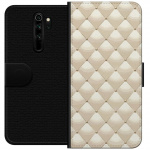 Lompakkokotelo Xiaomi Redmi Note 8 Pro -laitteelle, jossa on Kultakiilto kuvio
