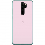 Kännykkäkuori Xiaomi Redmi Note 8 Pro -laitteelle, jossa on Sydän kuvio