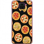 Kännykkäkuori Xiaomi Redmi Note 9-laitteelle, jossa on Pizza kuvio
