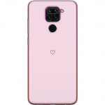 Kännykkäkuori Xiaomi Redmi Note 9-laitteelle, jossa on Sydän kuvio Kännykkäkuori Xiaomi Redmi Note 9-laitteelle, jossa on Sydän kuvio