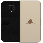 Lompakkokotelo Xiaomi Redmi Note 9S-laitteelle, jossa on Nalle kuvio