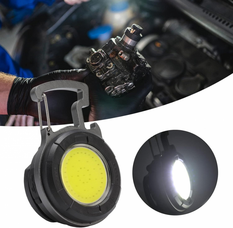 LED-lampa med karbinhake