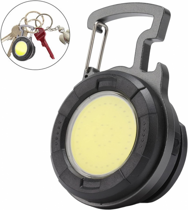 LED-lampa med karbinhake