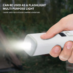 Hopfällbar LED campinglampa med flera ljuslägen