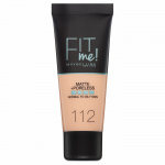 Maybelline Fit Me Matte + Poreless Foundation - 112 Soft Beige Maybelline Fit Me Matte + Poreless Foundation - 112 Soft Beige