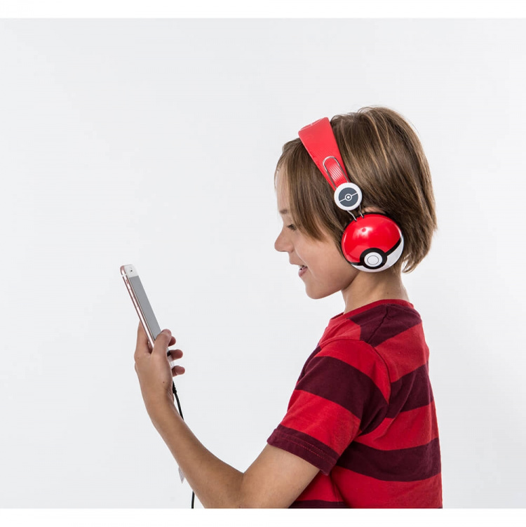 POKEMON Kuulokkeet Dome Tween On-Ear 90dB Pokeball