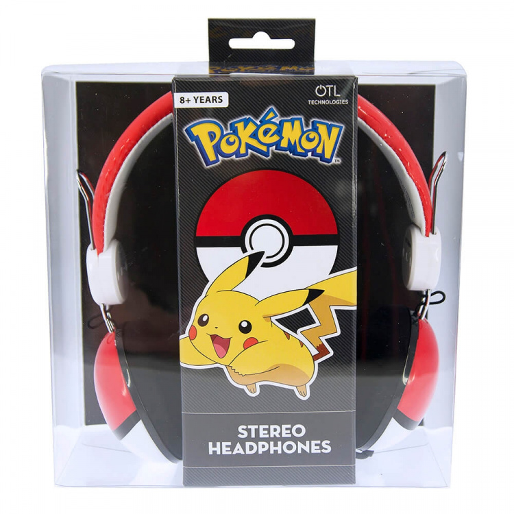 POKEMON Kuulokkeet Dome Tween On-Ear 90dB Pokeball
