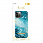 Onsala COLLECTION Mobilskal Soft Blue Sea Marble iPhone 13 Pro