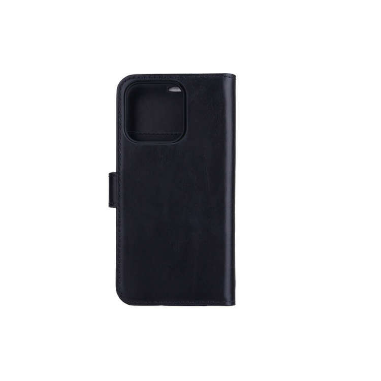 RADICOVER Strålningsskydd Mobilfodral Skinn iPhone 13 Pro 2in1 Magnetskal Svart RFID